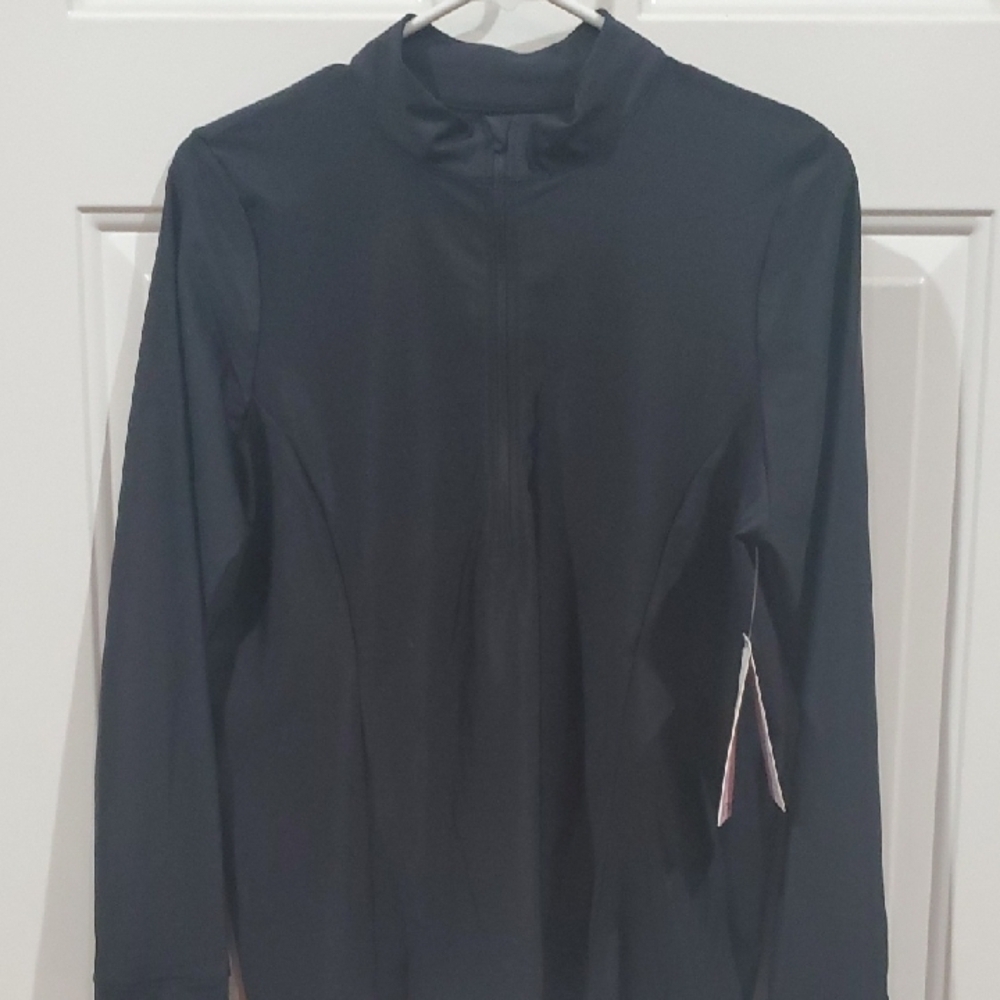 Mott50 CICELY Black Long Sleeve Rashguard Upf 50